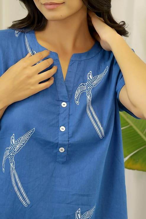 Summer vibe printed cotton co-ord set - Eraya