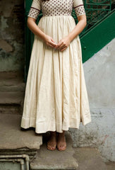 Chandra-akshat anarkali kurti (set of 2)