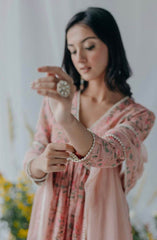 Floral printed nyla cotton sharara - Eraya