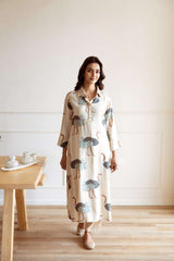 Tarini Ivory Ostrich Grace Kurta (set of 2)