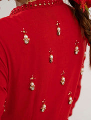 Raas-Gulnaaz cotton anarkali kurti (set of 3)