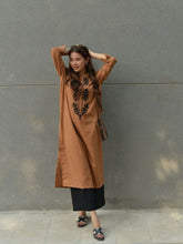 Caramel Noir Cotton Kurti Set