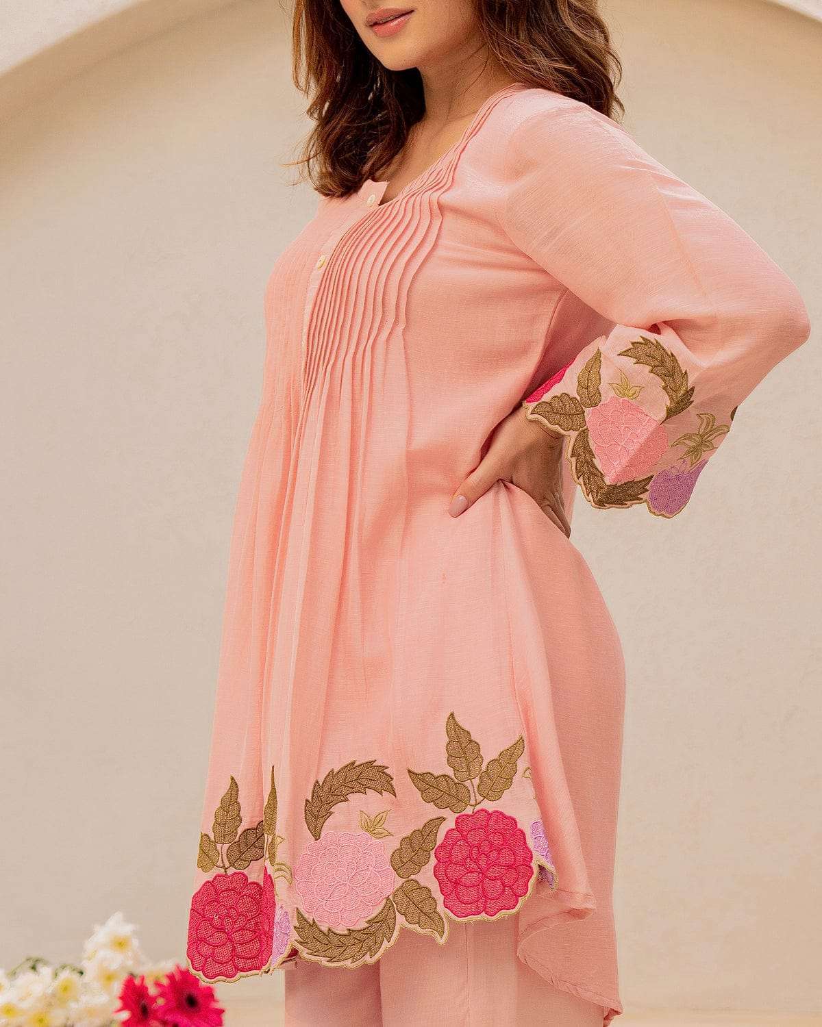 Beautiful cotton designer co-ord set