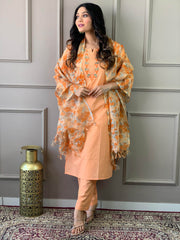 Beautiful handwoven kantha suit set - Eraya