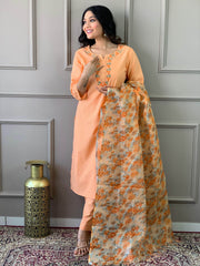 Beautiful handwoven kantha suit set - Eraya