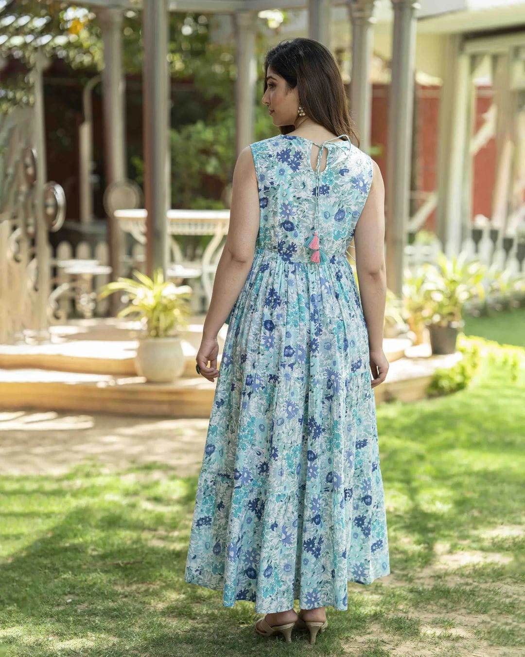 Beautiful floral maxi dress - Eraya