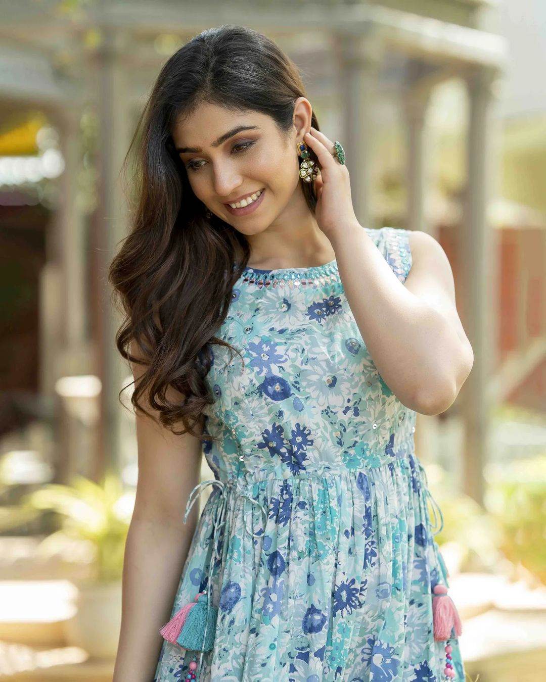 Beautiful floral maxi dress - Eraya