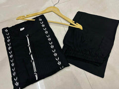 Rayon fabric office wear kurti-pant (5 colour options) - Eraya