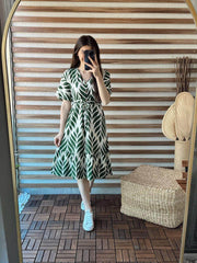 Beautiful summer vibe cotton midi-dress! - Eraya