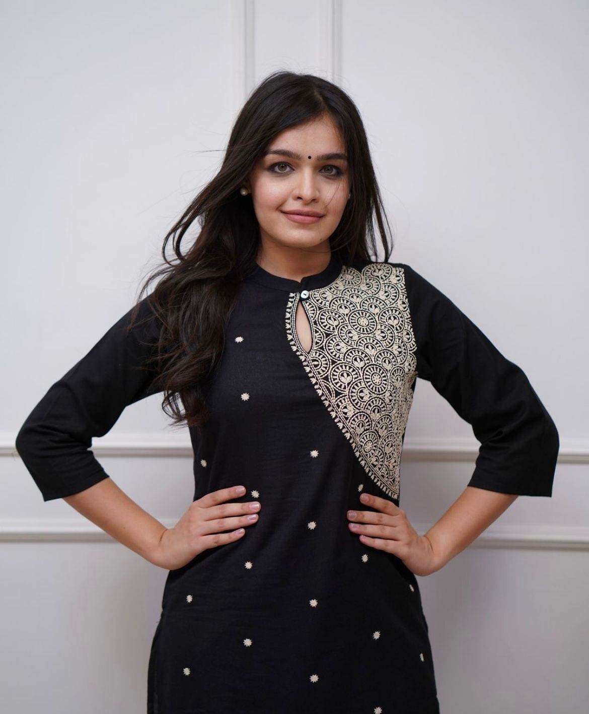 Summer special beautiful cotton fabric embroidered co-ord set - Eraya