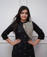 Summer special beautiful cotton fabric embroidered co-ord set - Eraya