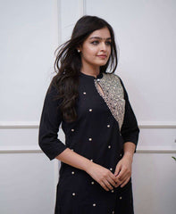 Summer special beautiful cotton fabric embroidered co-ord set - Eraya