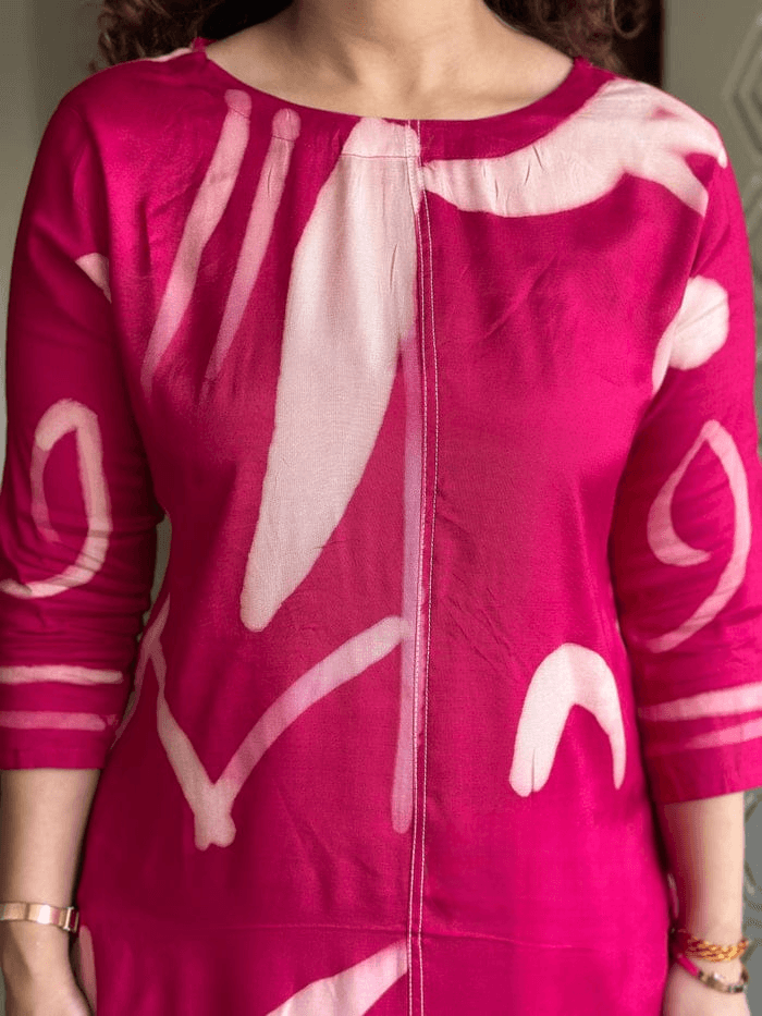 Premium cotton crafted printed co-ord set-II - Eraya