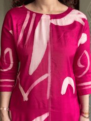 Premium cotton crafted printed co-ord set-II - Eraya