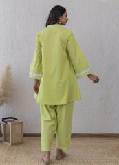 Beautiful potli button work co-ord set - Eraya