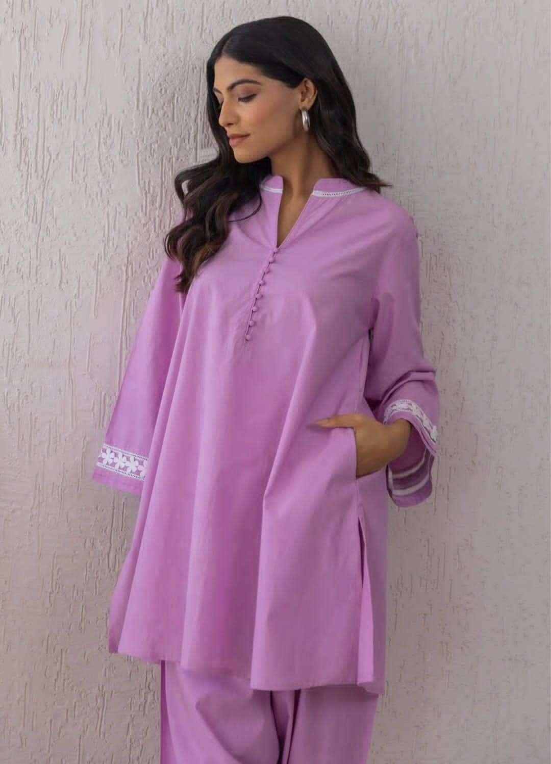 Beautiful potli button work co-ord set - Eraya