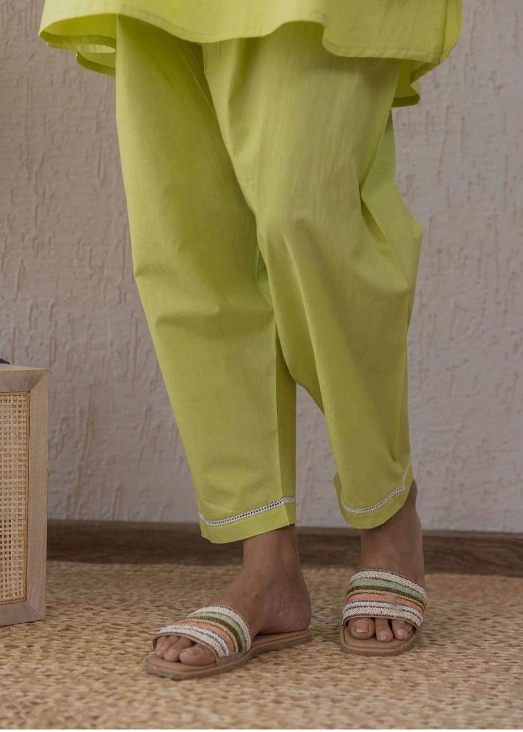 Beautiful potli button work co-ord set - Eraya