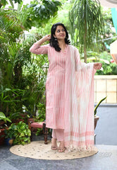 A south Indian elegance: premium south cotton kurta set- II - Eraya