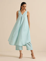 The summer perfect cotton cut-sleeves co-ord set