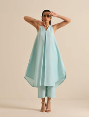 The summer perfect cotton cut-sleeves co-ord set