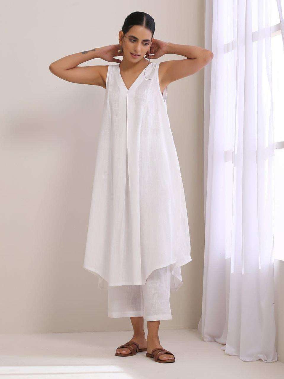 The summer perfect cotton cut-sleeves co-ord set Eraya