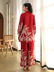 Digital printed pure cotton co-ord set