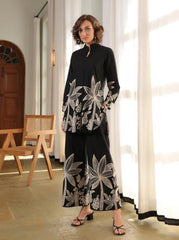 The black forest: heavy cotton co-ord set