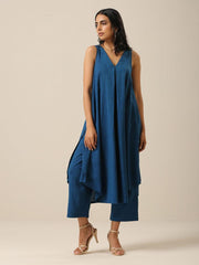 The western chic cut pattern cotton co-ord set