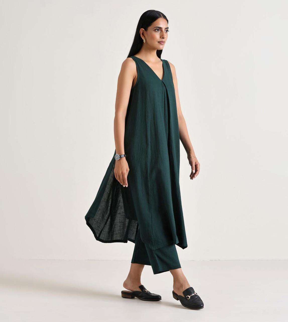 The western chic cut pattern cotton co-ord set Eraya