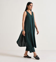 The western chic cut pattern cotton co-ord set