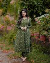 Beautiful aliya cut cotton kurti set (set of 2)