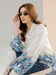 Digitally printed mul-mul cotton co-ord set