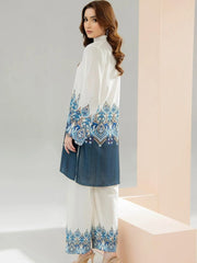 Digitally printed mul-mul cotton co-ord set