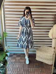 Beautiful summer vibe cotton midi-dress_II - Eraya