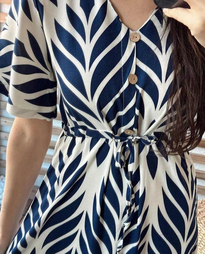 Beautiful summer vibe cotton midi-dress_II - Eraya