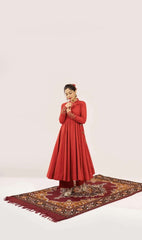 Raas-Gulnaaz cotton anarkali kurti (set of 3)