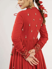 Raas-Gulnaaz cotton anarkali kurti (set of 3)