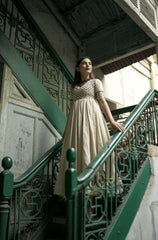 Chandra-akshat anarkali kurti (set of 2)