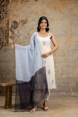 Breeze and bloom cotton kurti set (set of 3)