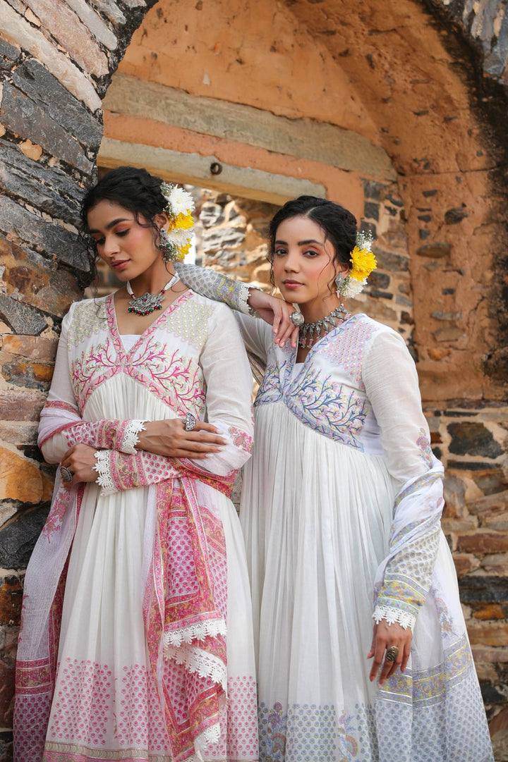 Ombre style: A classic anarkali gown set - Eraya