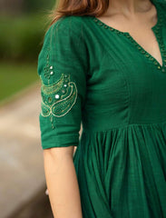 Sheesh-chandramallika anarkali (set of 3)