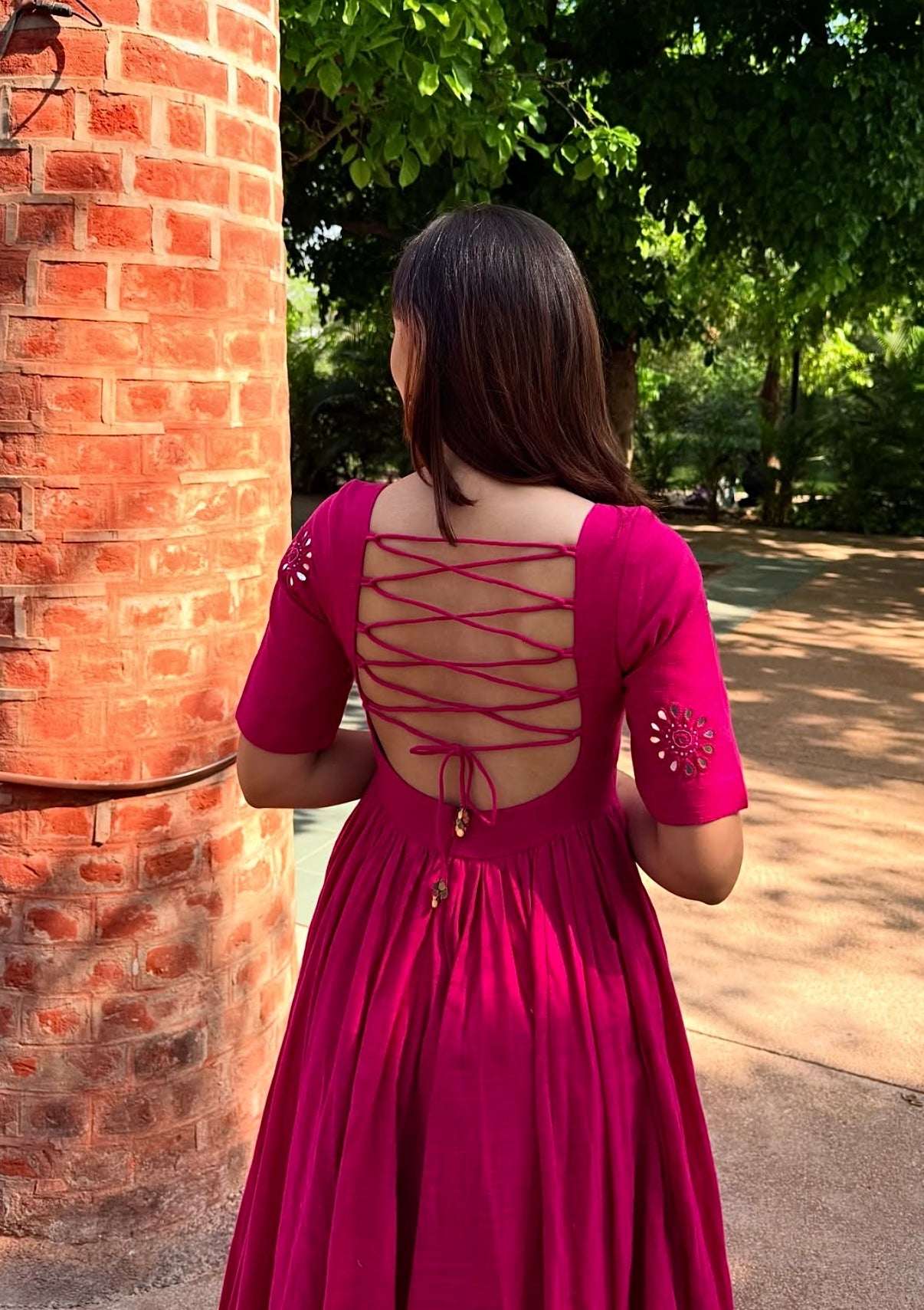 Kamal-kali anarkali kurta and pant set