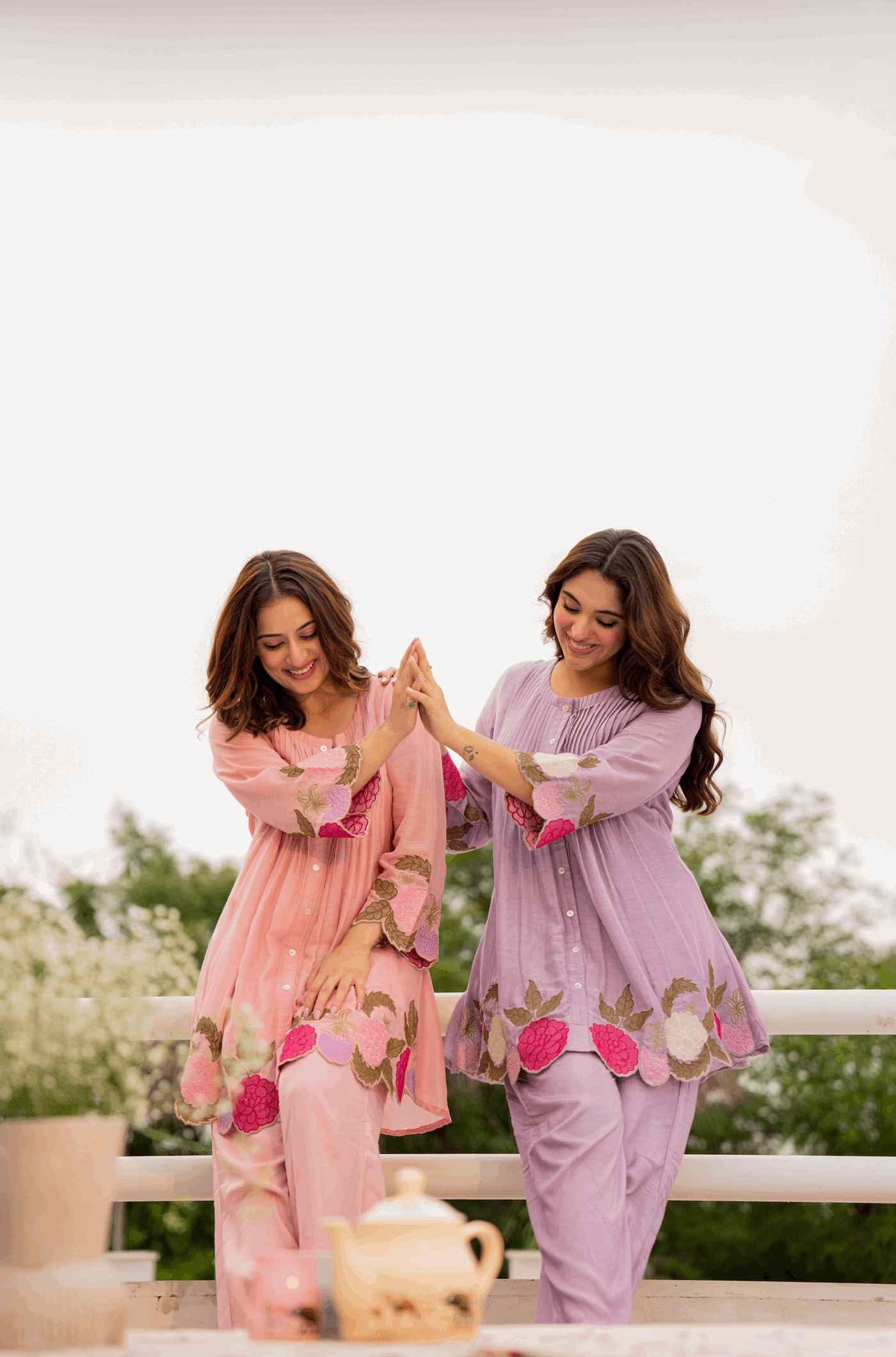 Beautiful cotton designer co-ord set