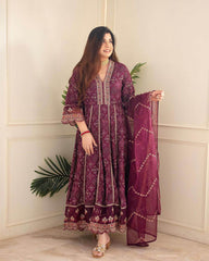 Wedding special heavy rayon kurti set-II - Eraya