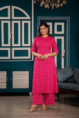 Cotton kantha co-ord set - Eraya