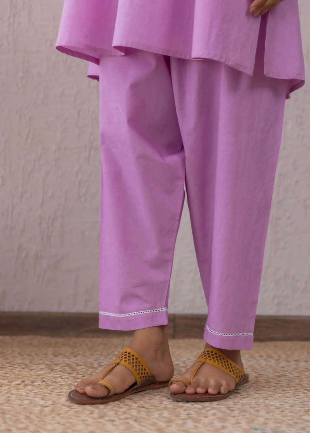 Beautiful potli button work co-ord set - Eraya