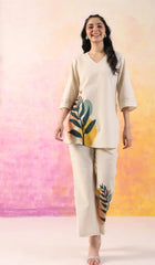Summer perfect cotton flex classical co-ord set
