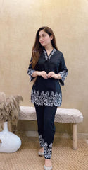 Beautiful designer cotton co-ord set