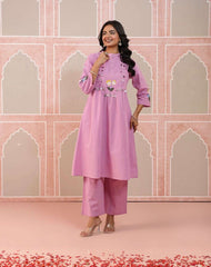Zivra-Soft Touch Cotton Embroidered Set