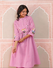 Zivra-Soft Touch Cotton Embroidered Set